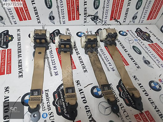 BMW 5 SERİSİ F10 EMNİYET KEMERİ