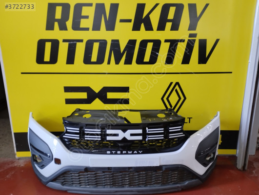 DACİA SANDERO STEPWAY JOGGER ÖN TAMPON DOLU ORJ ÇIKMA RENKAY