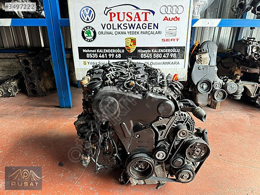 AUDİ Q5 A6 A4 2.0TDİ ÇIKMA KOMPLE DOLU MOTOR CAG CAGA CAH MOTOR