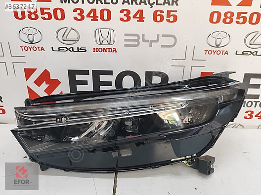 HONDA CRV SOL FAR ÇIKMA ORİJİNAL PARÇA 23-24