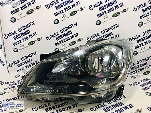 MERCEDES C SERİSİ W204 C180 MAKYAJLI HALOJEN SOL FAR A2048209559