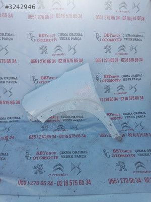 C3 AİRCROSS SOL ÖN ÇAMURLUK YQ00049180 ORJİNAL ÇIKMA YEDEK PARÇA