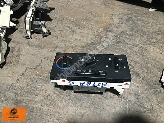 OPEL ASTRA G KLİMA KONTROL PANELİ ORJINAL ÇIKMA