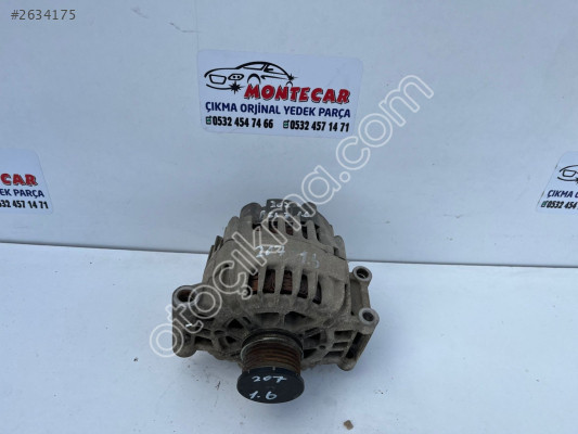 PEUGEOT 207 1.6 ŞARJ DİNAMOSU HATASIZ MONTECAR