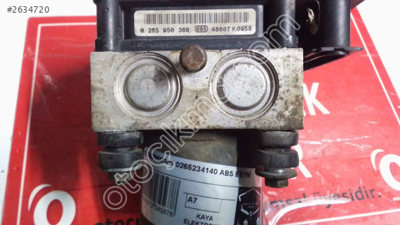 PEUGEOT 307 ABS BEYNİ 0265950368 0265800390 0265234140