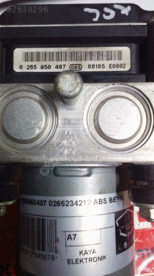 Peugeot 307 ABS Bosch 9649988180 - 0265234212 - 0265950407