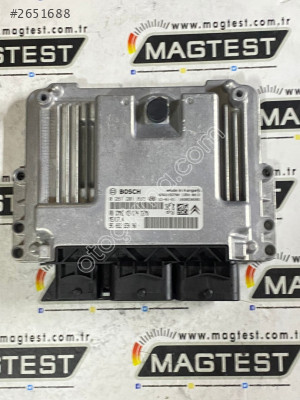 PEUGEOT 308 1.4 MOTOR BEYNİ 0261201863 9666235880 MEV17.4