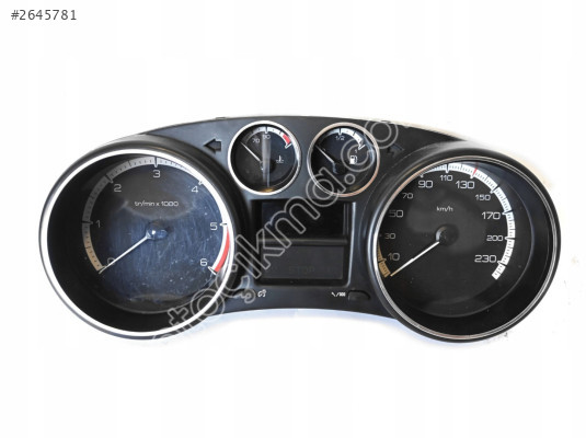 Peugeot 308 KM Saati Gösterge Paneli Kadran 9665107480 Garantili