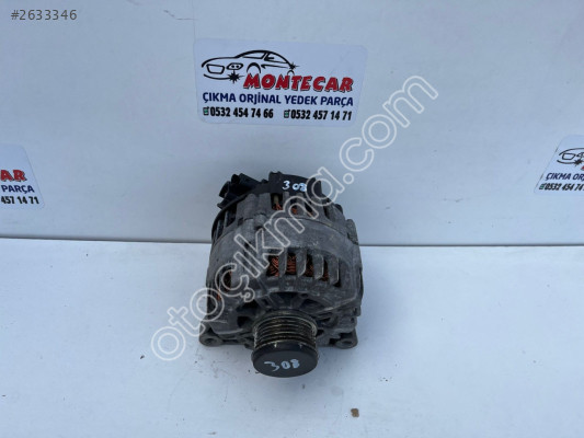 PEUGEOT 308 ŞARJ DİNAMOSU HATASIZ MONTECAR 2
