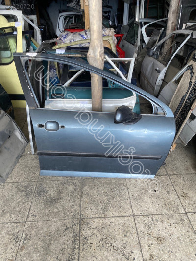 Peugeot 407 sağ ön kapı çıkma orijinal