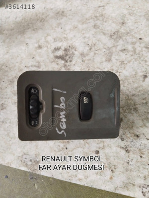 RENAULT SYMBOL ORJİNAL FAR AYAR DÜĞMESİ