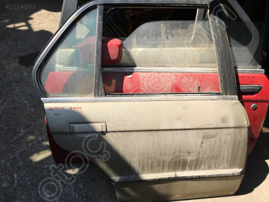 BMW 3 Kasa 1990 Sağ Arka Kapı İç-Dış Açma Kolu Dış Ayna
