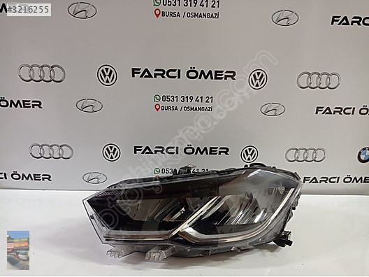 VW POLO ÖN SOL FAR FULL LED ORJİNAL FAR