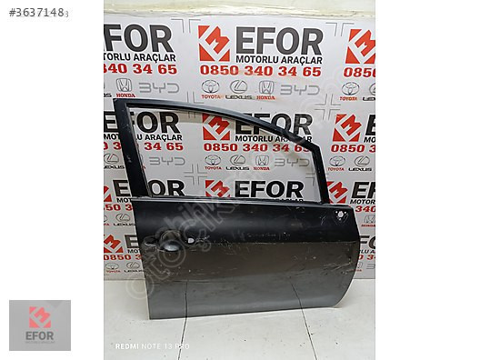 TOYOTA AURİS SAĞ ÖN KAPI ÇIKMA ORJİNAL YEDEK PARÇA 10-12