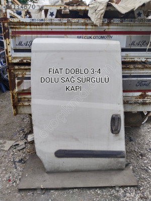 FİAT DOBLO 3-4 ORJİNAL DOLU SAĞ SÜRGÜGLÜ KAPI
