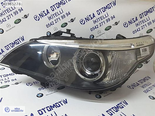 BMW 5 SERİSİ E60 KASA SOL FAR MAKYAJSIZ XENON 63127160193