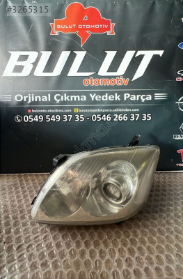AVENSİS MERCEKLİ ORJİNAL ÇIKMA SOL FAR