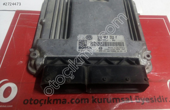 0261S02217 1K0907115F VW GOLF AUDİ A3 2.0 MOTOR BEYNİ