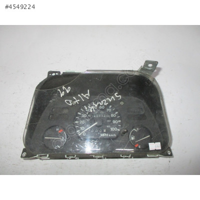 Suzuki Alto Kilometre Saati Gösterge Paneli