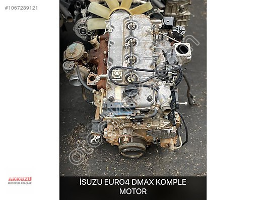 ISUZU DMAX EURO4 ÇIKMA ORJİNAL MOTOR !!!! [DX0823A01 ]