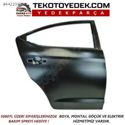 ELANTRA ARKA KAPI SAĞ SOL 2016 VE ÜZERİ / KAMPANYA