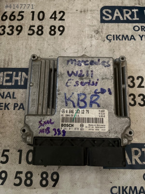 ÇIKMA MERCEDES W211 A 646 153 12 79 A6461531279 MOTOR BEYNİ