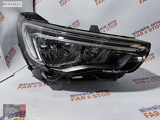 OPEL GRANDLANT FAR LED'Lİ HELOJEN ORJİNAL SIFIR BİNBİR OTO