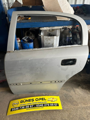 OPEL ASTRA G SOL ARKA KAPI HATASIZ ORJİNAL GÜMÜŞ GRİ