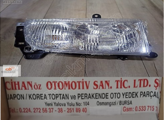Kia Bongo Sağ Sol Far 1997 - 2003-adet fıyatı-