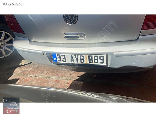 2001 VOLKSWAGEN POLO ARKA TAMPON