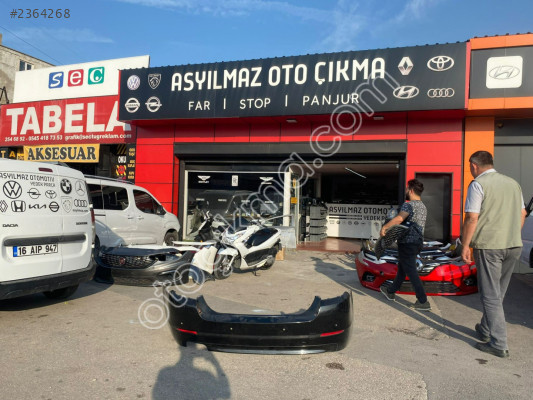 BMW 5 SERİSİ F10 ARKA TAMPON ORJİNAL