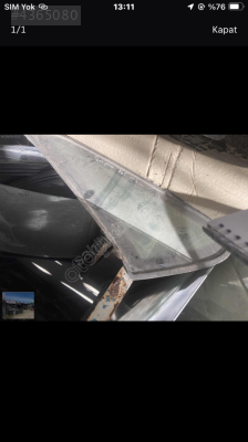 Fiat temra sol arka kelebek camı