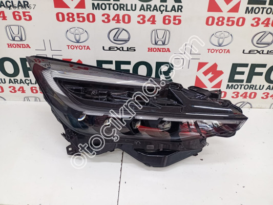 TOYOTA CHR ORJİNAL ÇIKMA SAĞ ÖN FAR OEM:81130-F4510
