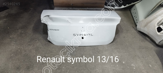Renault symbol çıkma bagaj kapısı