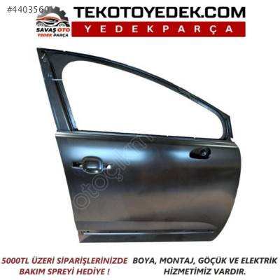 PEUGEOT 3008 ÖN KAPI SAĞ SOL 2009 2010 2011 VE ÜZERİ / KAMPANYA