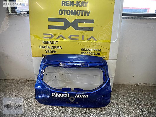 RENAULT CLİO 5 BAGAJ KAPAĞI ORİJİNAL ÇIKMA RENKAY OTO KOCAELİ