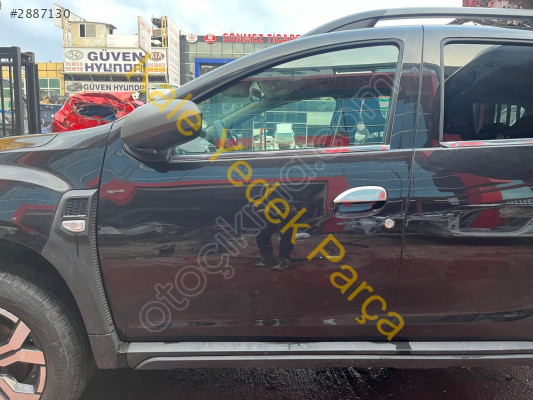 Dacia Duster 2 XJD Sol Ön Kapı Hatasız Boyasız Orijinal (Siyah)