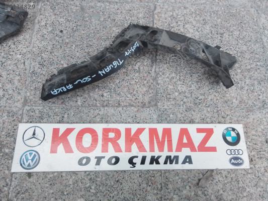 VOLKSWAGEN TIGUAN SOL ARKA TAMPON BRAKETI 2009-2017