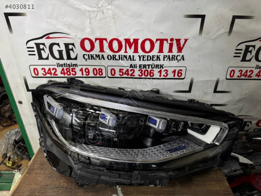 MERCEDES S SERİSİ W223 KASA SAĞ FAR ORJINAL HATASIZ