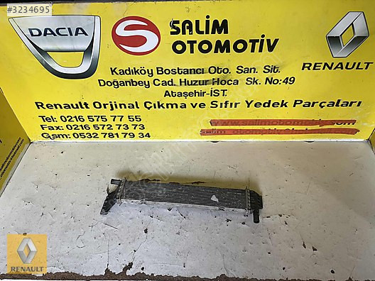 RENUALT MEGAN 4 ARA SOĞUTUCU RADYAÖTÜR VE DİĞER PARÇALARI