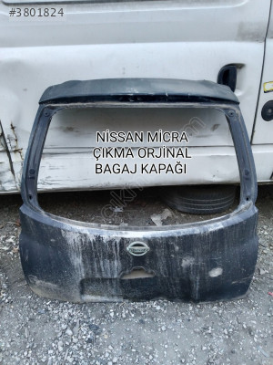 Orjinal Çıkma Nissan Micra Bagaj Kapağı 2003-2010