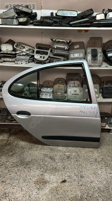 Megane 1 1998-1999 Gümüş Gri Sol Arka Kapı Orj Çıkma