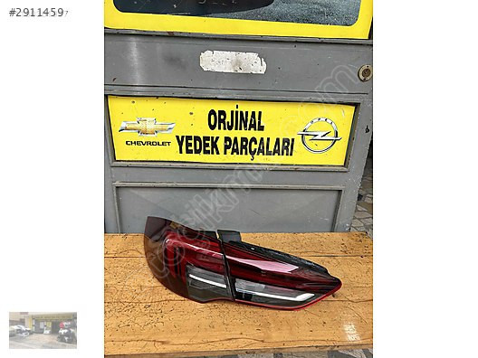 Opel insignia b sol iç dış takım stoplar ORJİNAL OTO OPEL