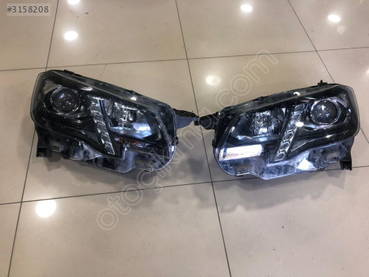 PEUGEOT RİFTER LEDLİ MERCEKLİ SAĞ-SOL FAR 9816827180-7280