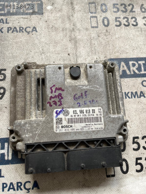 ÇIKMA VW GOLF 2.0TDI 03L 906 018 BB 03L906018BB MOTOR BEYNİ