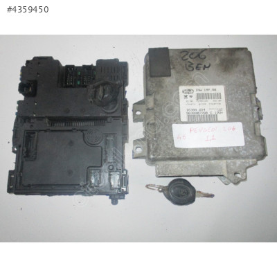 IAW1AP.80 9639907780 Peugeot 106 206 Motor Beyni Komple Seti