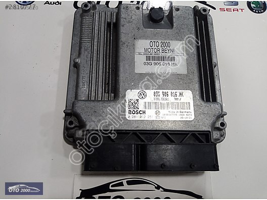 03G906016HK-EDC16U1 TOURAN 2.0 TDI BKD MOTOR BEYNİ