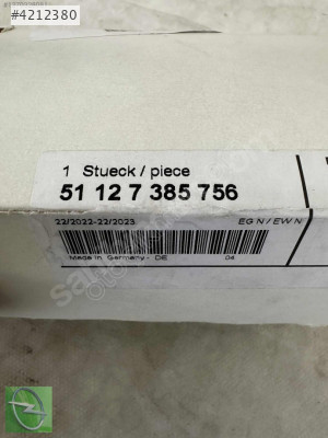 BMW G30 LCI ARKA TAMPON SAĞ FOLYO ORJ 51127385756