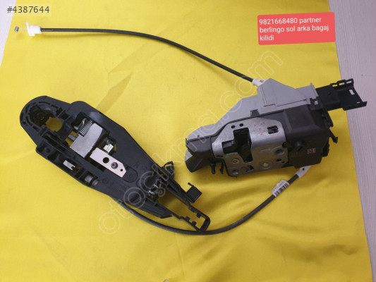 peugeot partner berlingo bagaj kapak kilidi orta sıfır orjinal