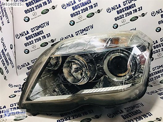 MERCEDES GLK SERİSİ X204 KASA SOL FAR MAKYAJSIZ XENON ORJ ÇIKMA